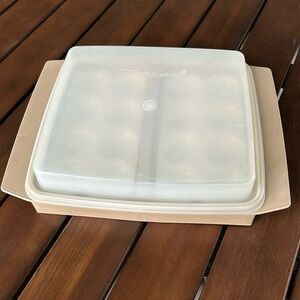 Vintage Tupperware Deviled Egg Tray Keeper